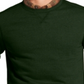 G.H. Bass Men's Mountain Fleece Crewneck Sweatshirt Green Size Small