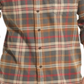 G.H. Bass & Co. Men's Fireside Classic Fit Plaid Flannel Shirt Gray Size Medium