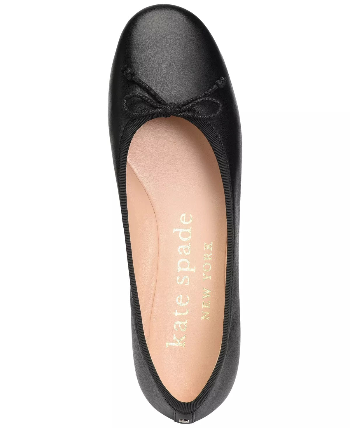 Kate Spade New York Women's Honey Ballet Flat Black Size 8.5M
