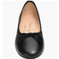 Kate Spade New York Women's Honey Ballet Flat Black Size 8.5M