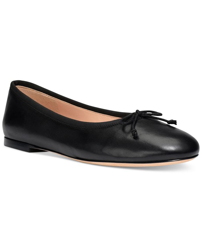 Kate Spade New York Women's Honey Ballet Flat Black Size 8.5M