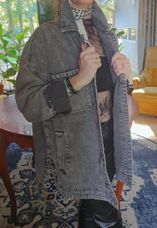 By Together - Woven Washed Denim Jacket