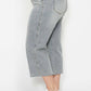 Judy Blue - Mid Rise Tummy Control Cropped Wide- Plus