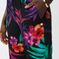 Joseph Ribkoff - Tropical Print Wide Leg Pants