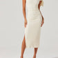 Astr - Emely Off Shoulder Midi Dress