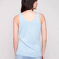 Charlie B - Metallic Lurex Knit Cami Top