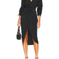 Veronica Beard - Afton Belted Wrap Midi Dress