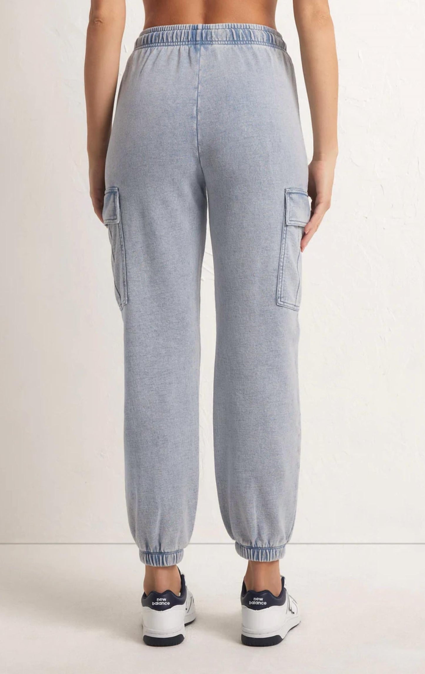Z Supply - Tempo Knit Denim Jogger Pants