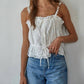 By Together - Salvador Eyelet Sleeveless Top