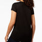 Style & Co Women's Graphic T-Shirt Black Size Small