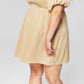 And Now This Women's Babydoll Dress Brown Size 0X