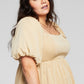 And Now This Women's Babydoll Dress Brown Size 0X