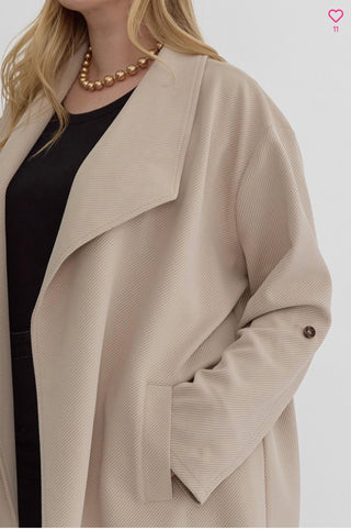 Entro - Brinna Textured Coat