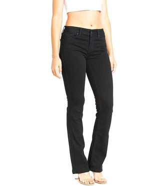 Eunina - Basic Slim Bootcut Jeans