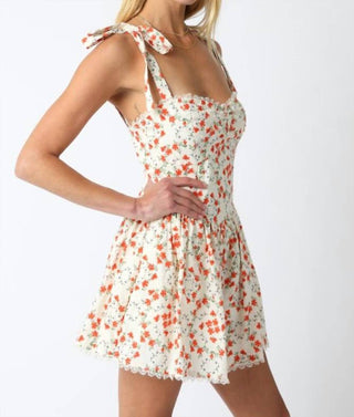 Olivaceous - Clementine Crush Romper