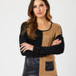 Angel Apparel - Vegan Leather Suede Top