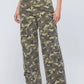 Hidden - Wide Leg Camo Jean