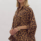 Entro - Drop Shoulder Buttoned Top