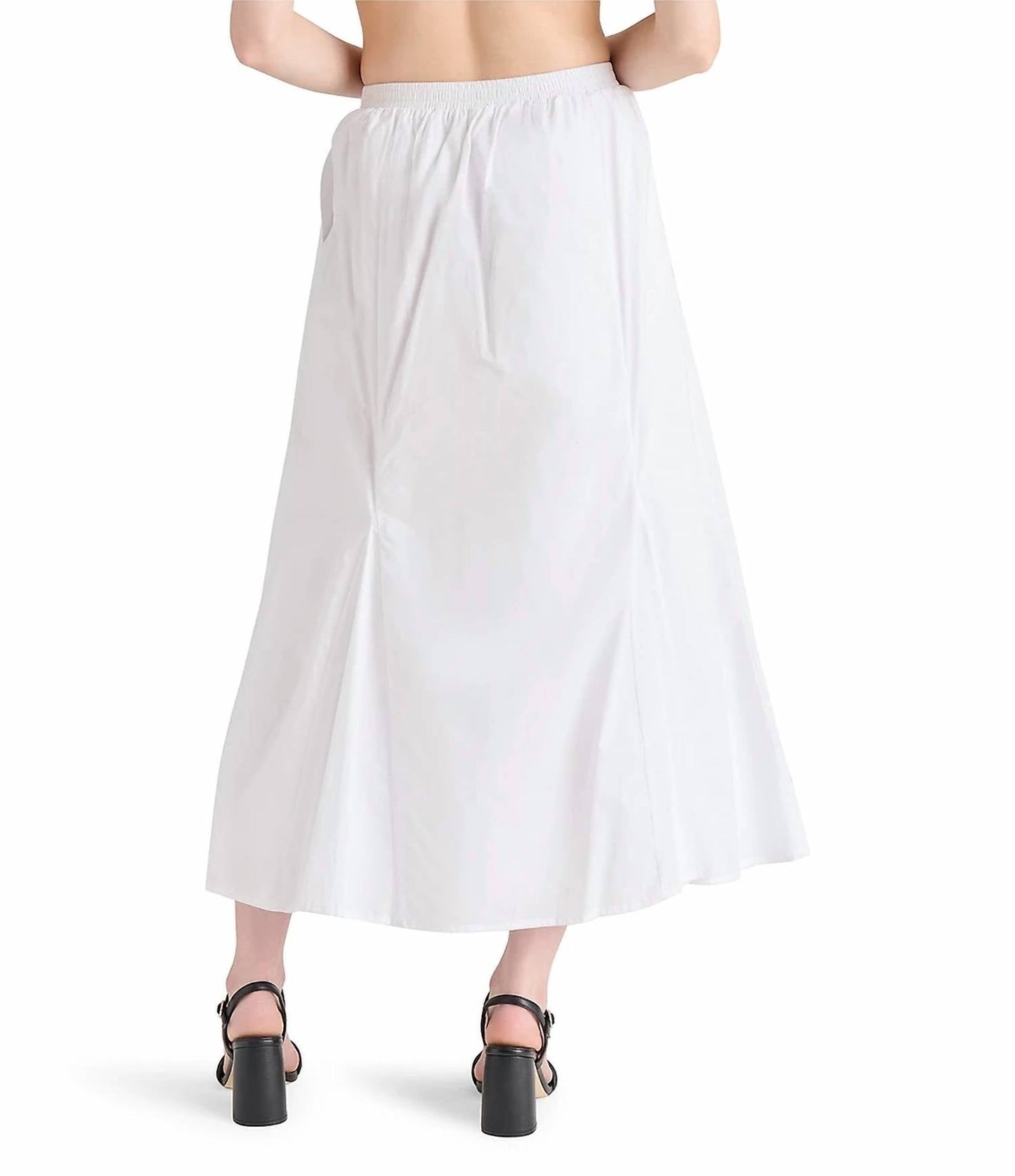 Steve Madden - Karina Elastic Waist Midi Skirt