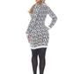 White Mark - Women's Angora Like Sweater Dresss