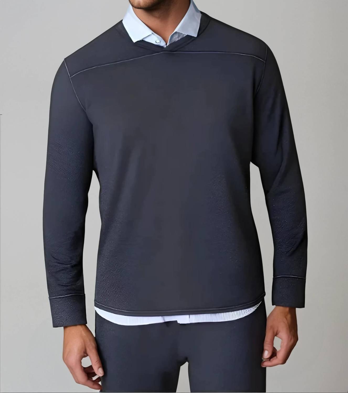 Buki - Rugvee Pullover V-neck Sweatshirt