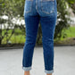 Judy Blue - Just Roll With It Slim Cut Jeans