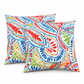 2 Pack Outdoor Throw Pillows (18x18 Inch)