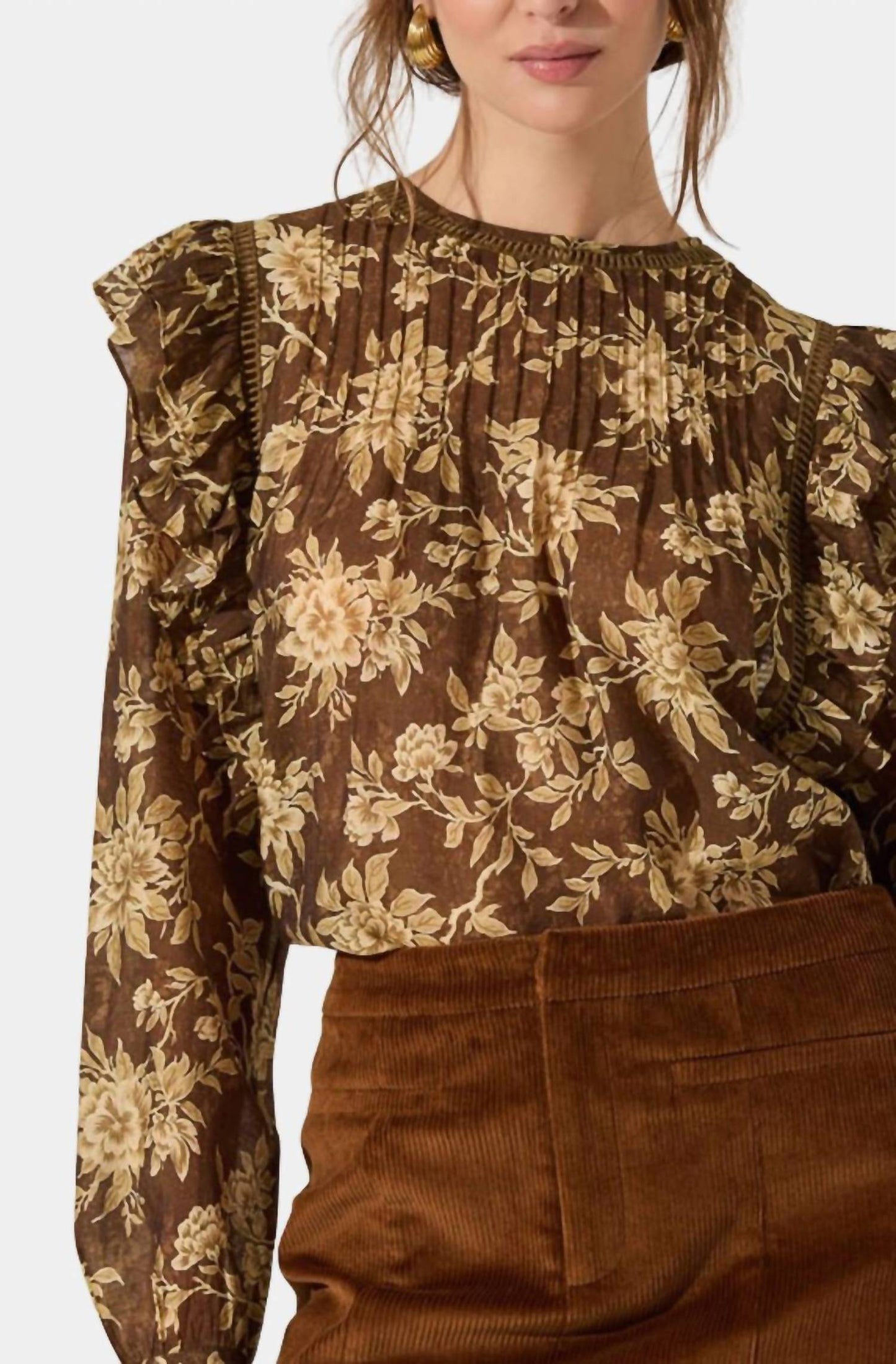 Astr - Kinley Long Sleeve Top
