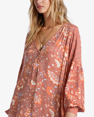 Billabong - Free As Can Be Babydoll Dress