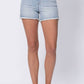 judy-blue-braided-waistband-shorts