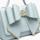Like Dreams - Women's Jasmine Bow Vegan Crossbody Bag