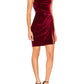 Amanda Uprichard - Jasalina Velvet Mini Dress