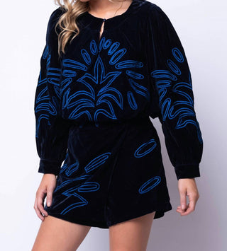 Ciebon - Rena Velvet Skort