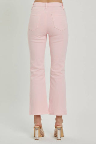 Risen - Mid Rise Straight Jeans