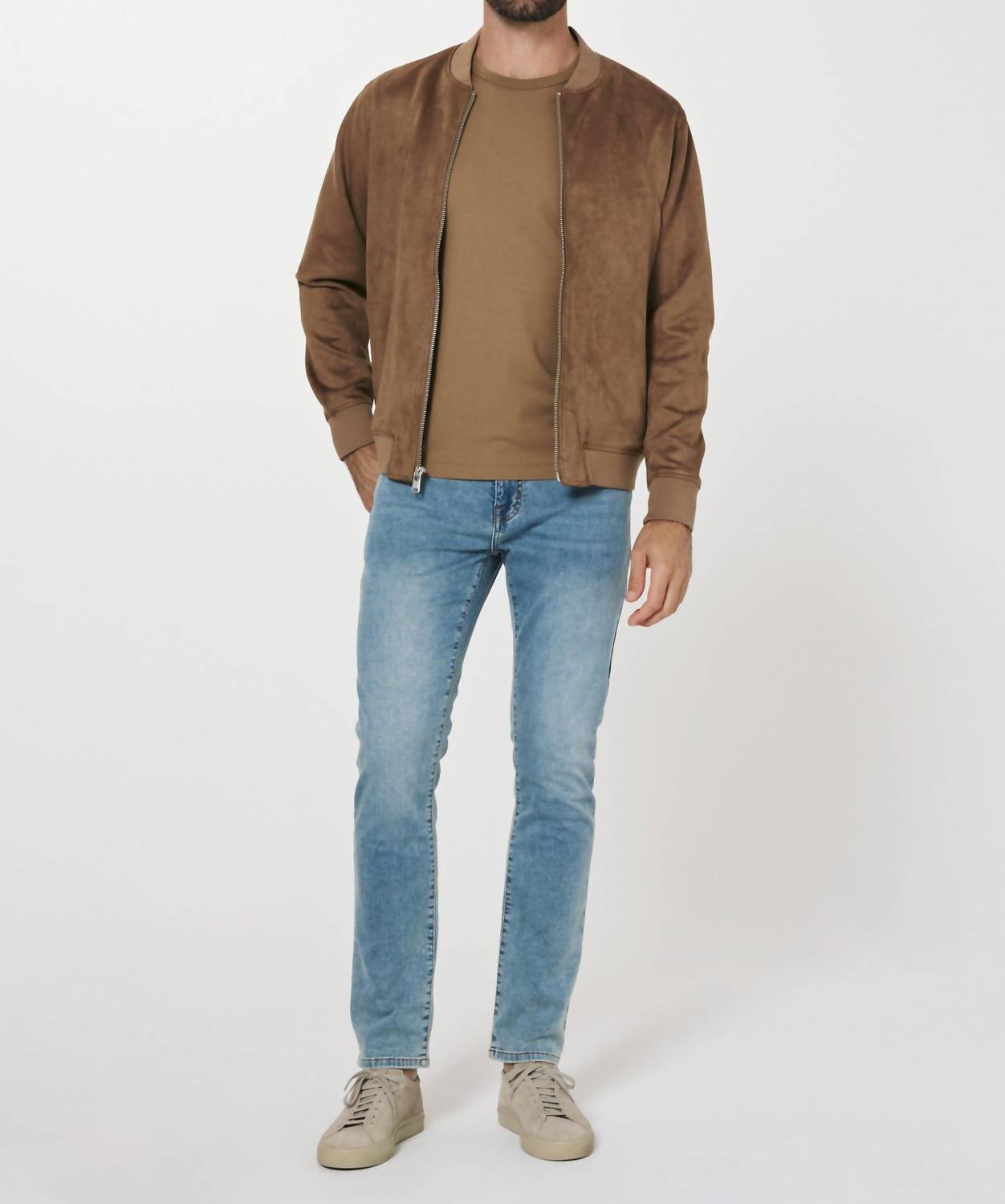 7Diamonds - Evolution Suede Bomber Jacket