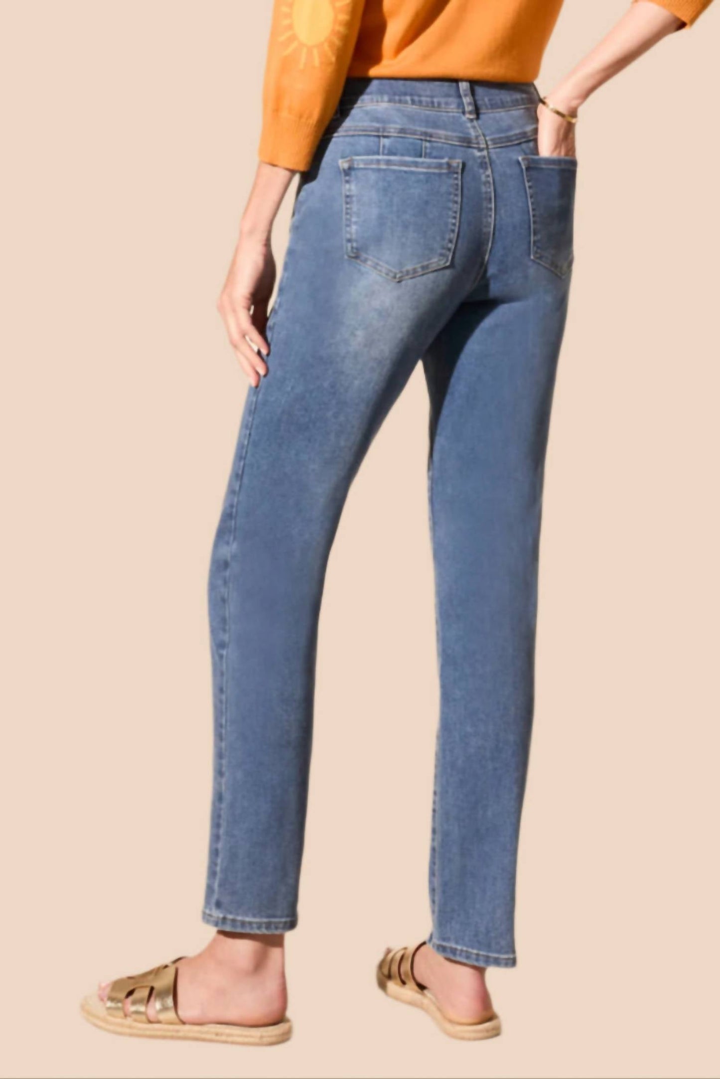 Tribal - Sophia 32" Straight Leg Jeans