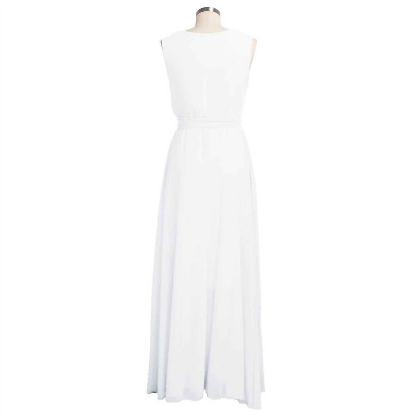 Fatuov - Women's Sleeveless V-neck Maxi Dress