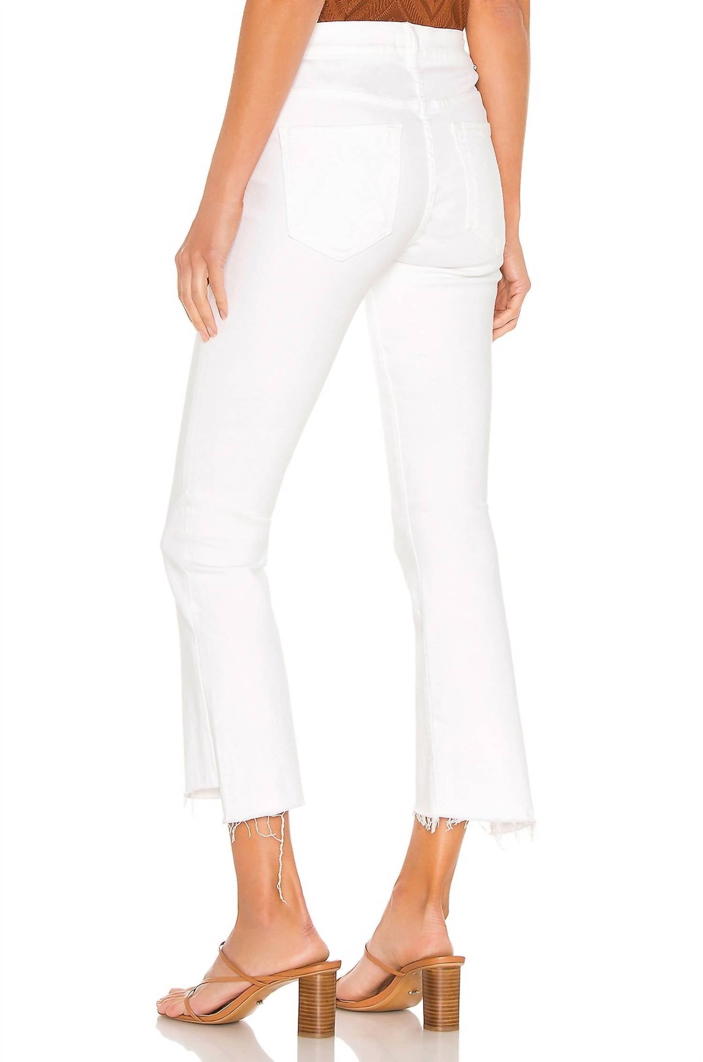 Mother - The Insider Crop Step Fray Jeans