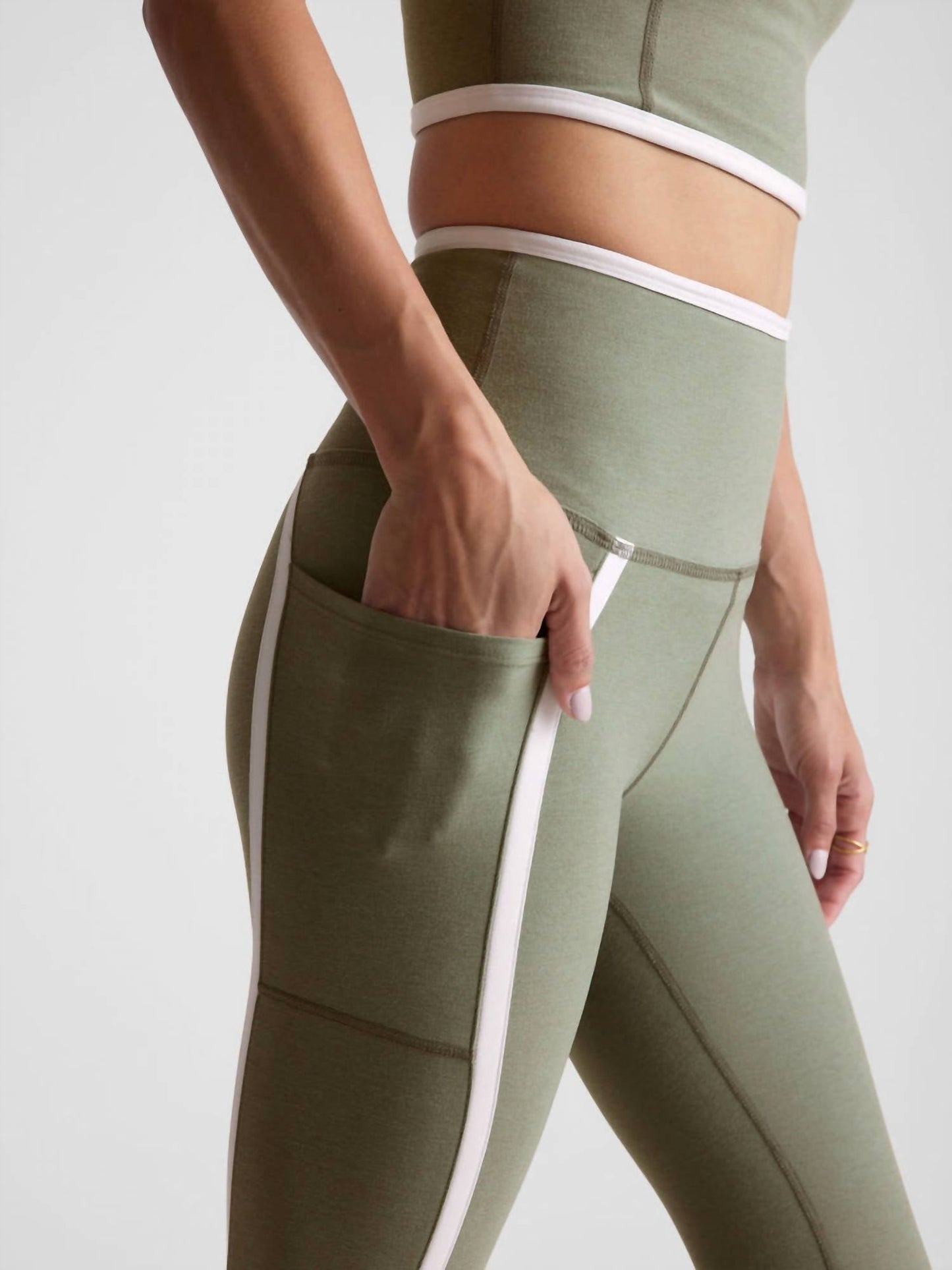 Beyond Yoga - Women's Spacedye New Move High Waisted Midi Leggings