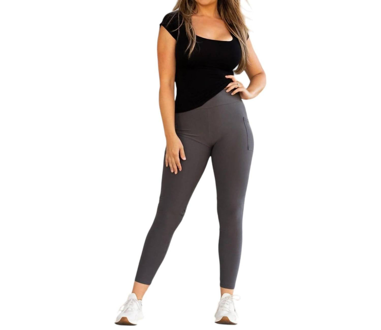 Julia Rose - Full-length Leggings With Pocket