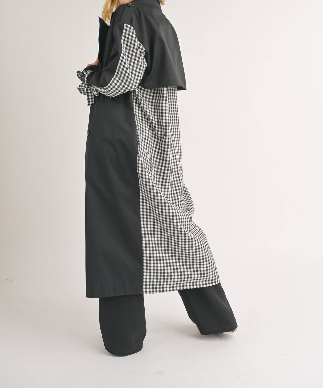 Klesis - CHECKERED OVERSIZED JACKET