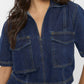 Tcec - Short Sleeve Jean Skort Set