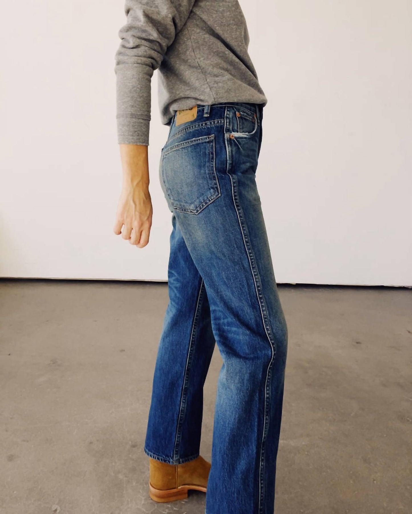 Hey Gang - The High Rise Straight Jeans