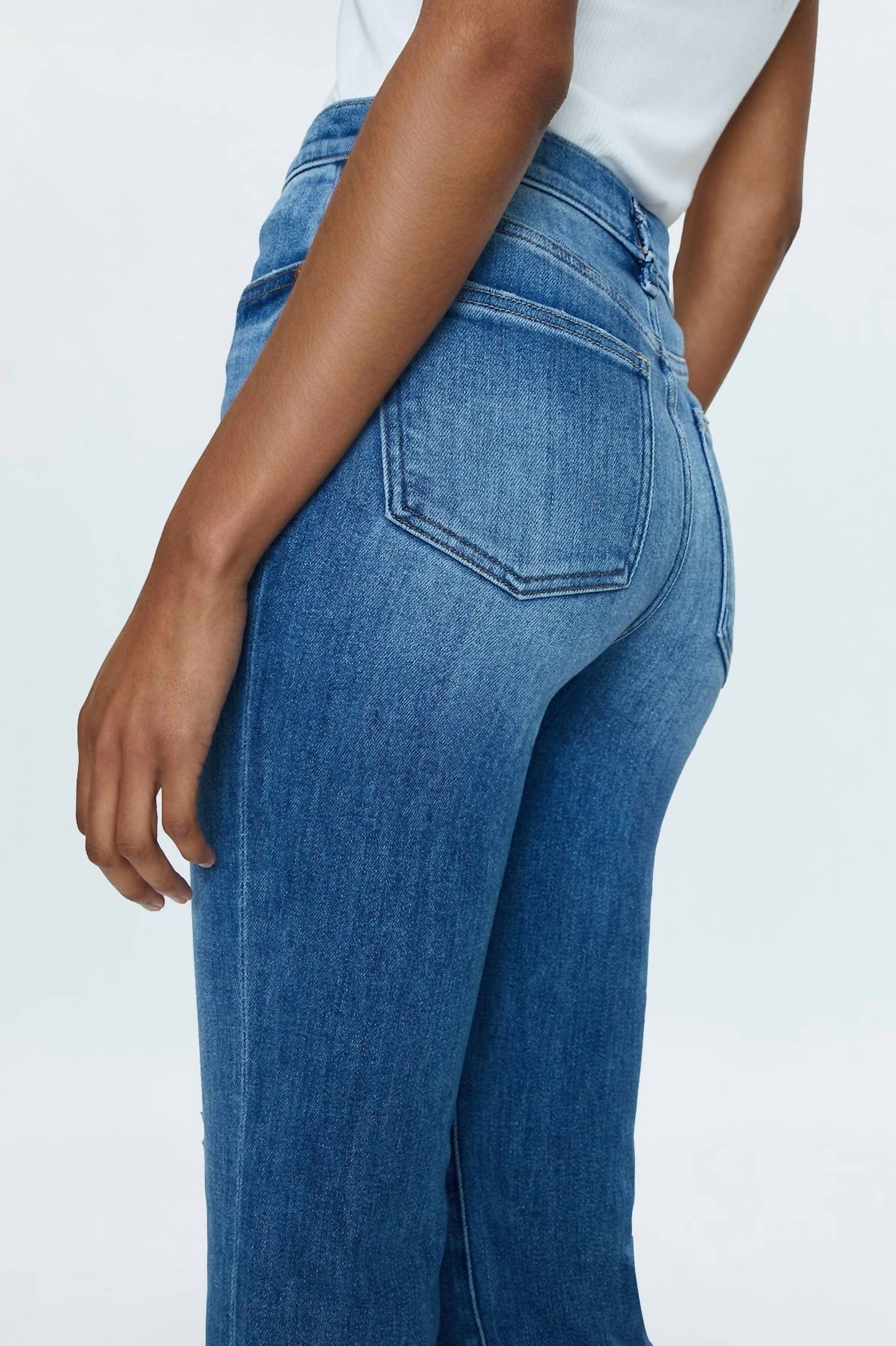 Pistola - Lennon High Rise Crop Bootcut Jeans