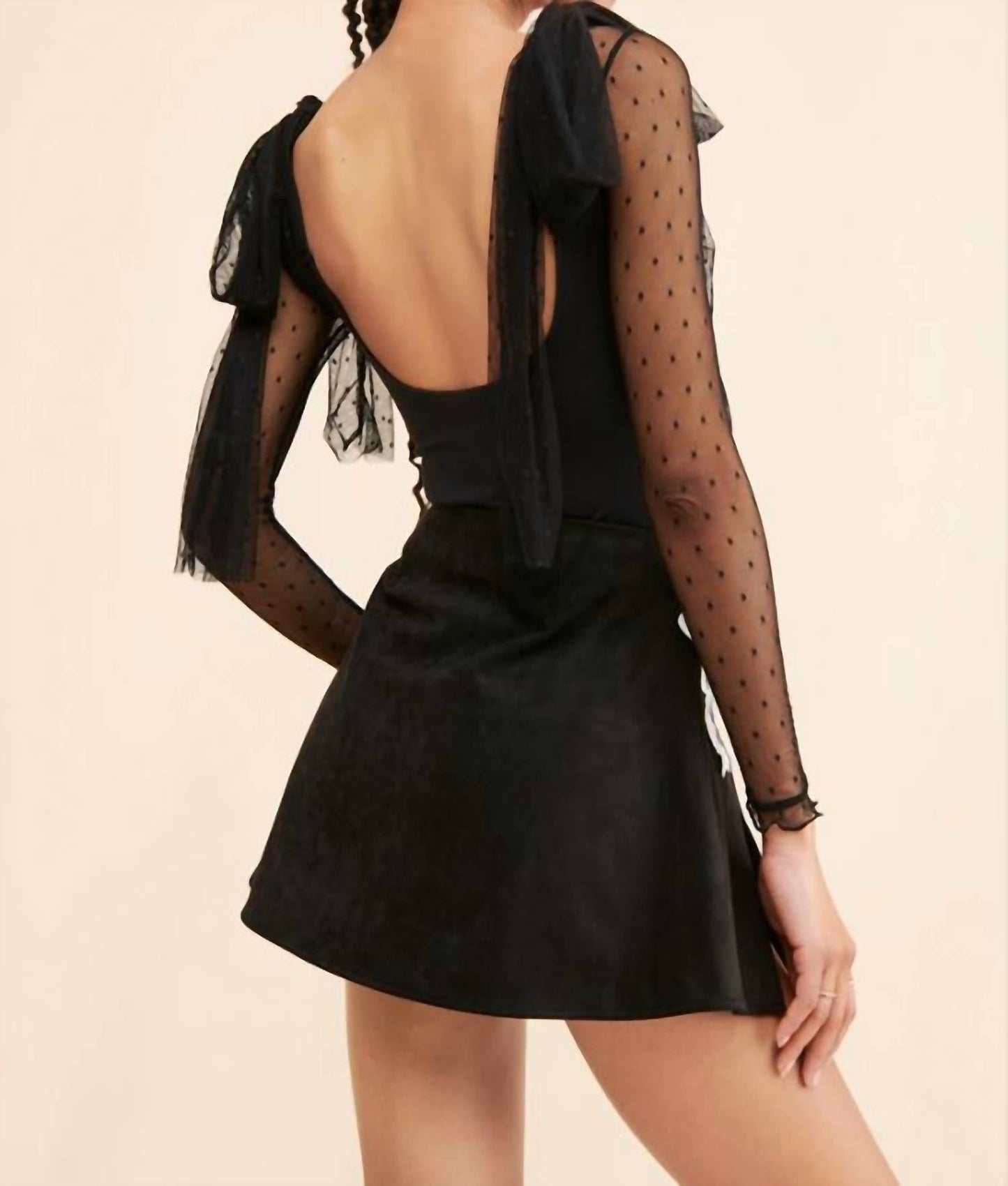 Free People - Tongue Tied Mesh Bodysuit