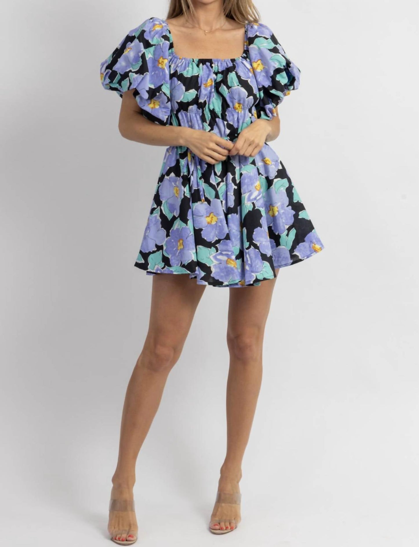 &Merci - LOVER PUFF SLEEVE MINI DRESS