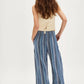 Free People - Days End Linen Stripe Pant
