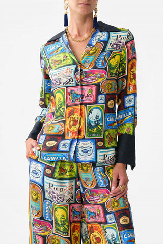 Camilla - Long Sleeve Pyjama Shirt