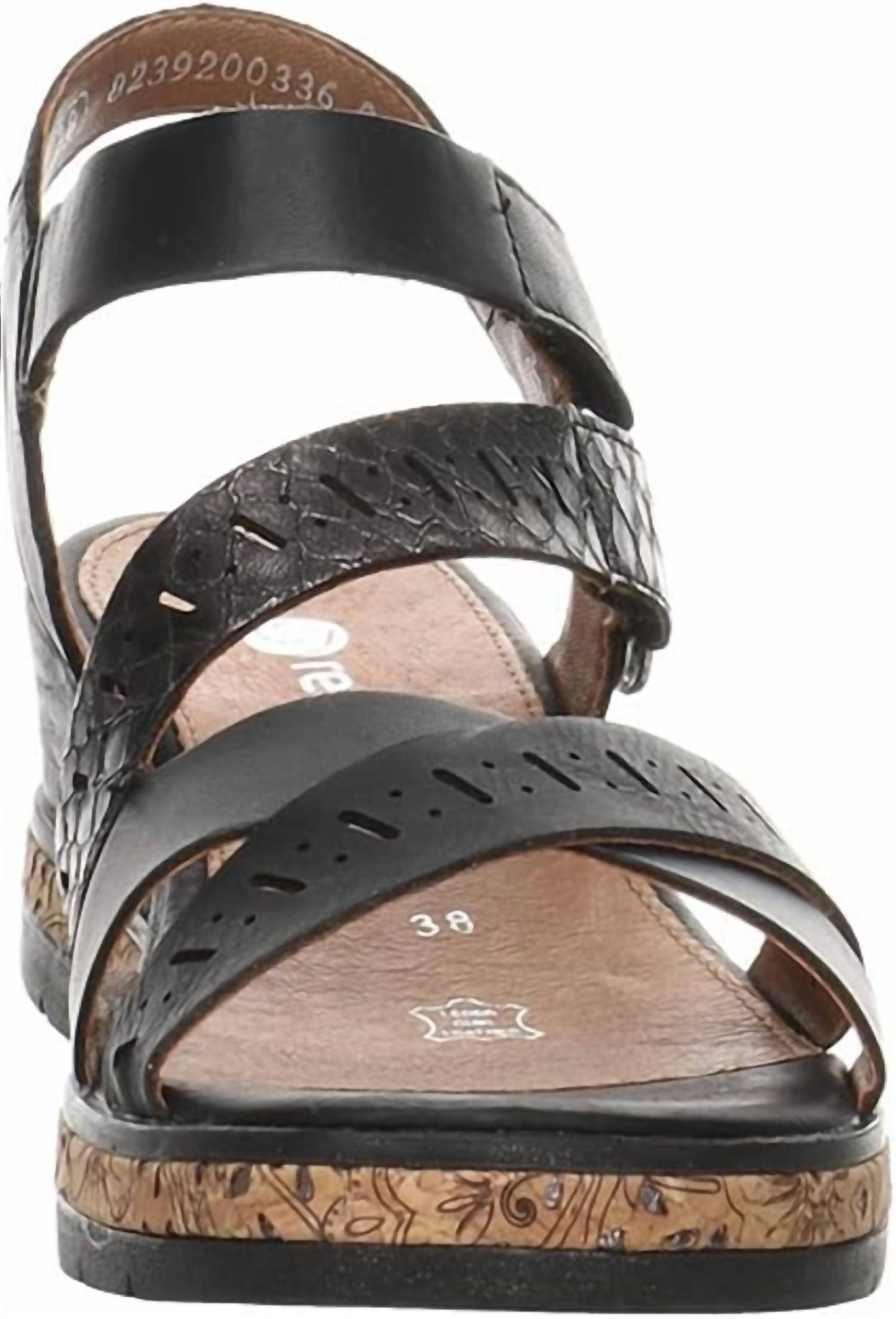 Remonte - Women's Wedge Heel Leather Sandals