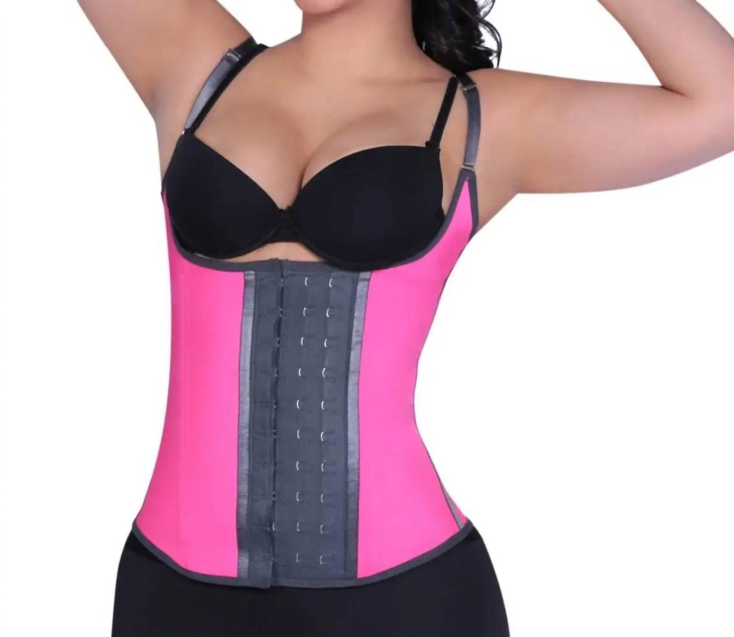 Siluets - Latex Waist Trainer With Straps